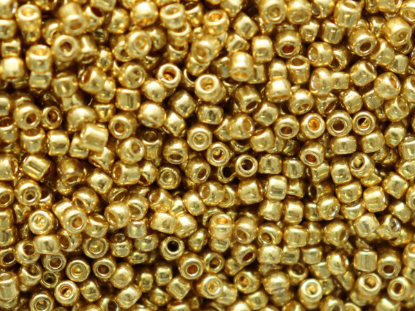 20g Seedbeads Rocailles silber gold weitere