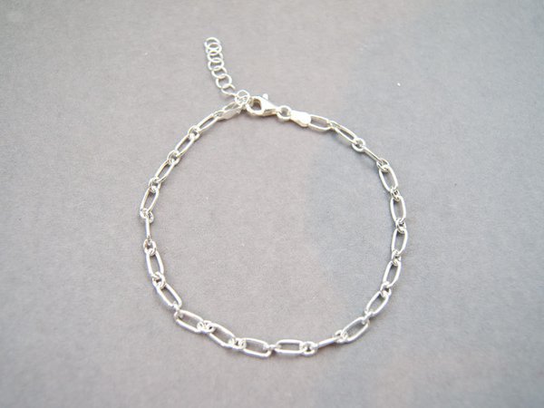Bettelarmband 19cm oval7,5x3,5, 925 Silber #5313