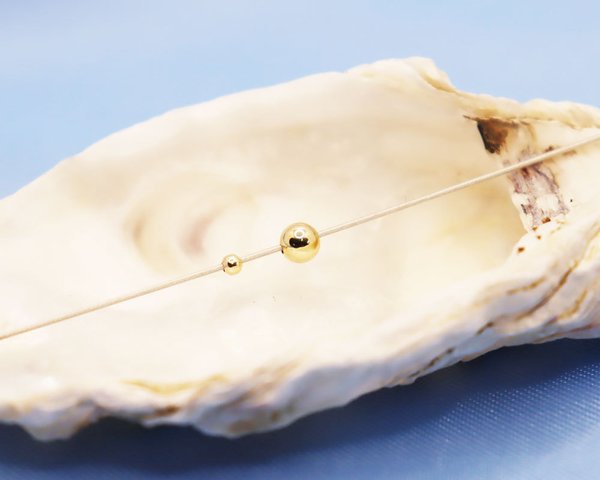 Gold-Filled Perlen 14K  in 2mm, 4mm oder 8mm
