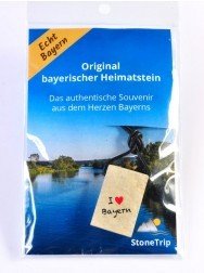 Halsschmuck mit echtem Stein aus Bayern I LOVE BAYERN